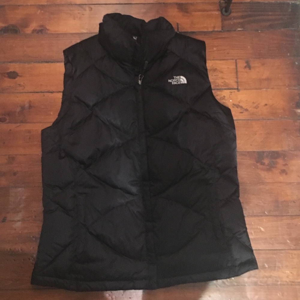 Black The North face vest